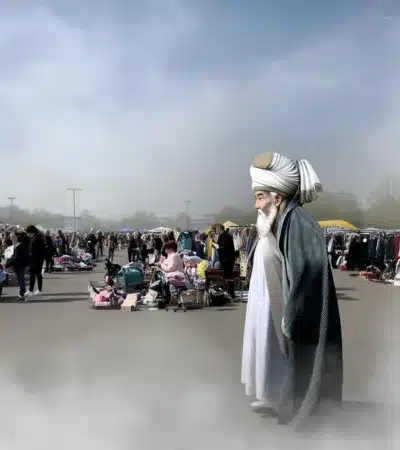 مولانا در بازارِ کَک‌فروشی